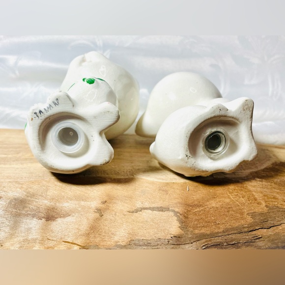 Vintage Norcrest Christmas Holiday Cats Salt & Pepper Shakers MCM 1960's era - Picture 7 of 7